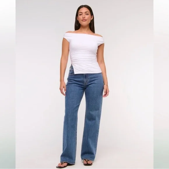 Abercrombie & Fitch '90s Relaxed Blue Jeans - Picture 3 of 5